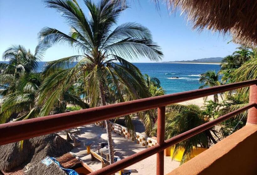 غرفة قياسية رباعية مطلة على البحر, Ito El Rinconcito Playa Mayto