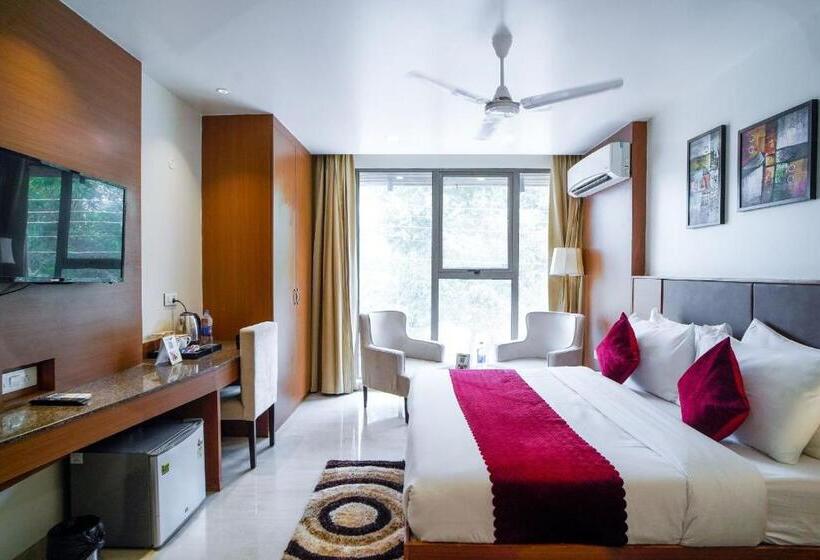 إستوديو قياسى سرير كينج, Saltstayz Executive Serviced Apartment   Unitech Cyber Park & Near Huda City Metro