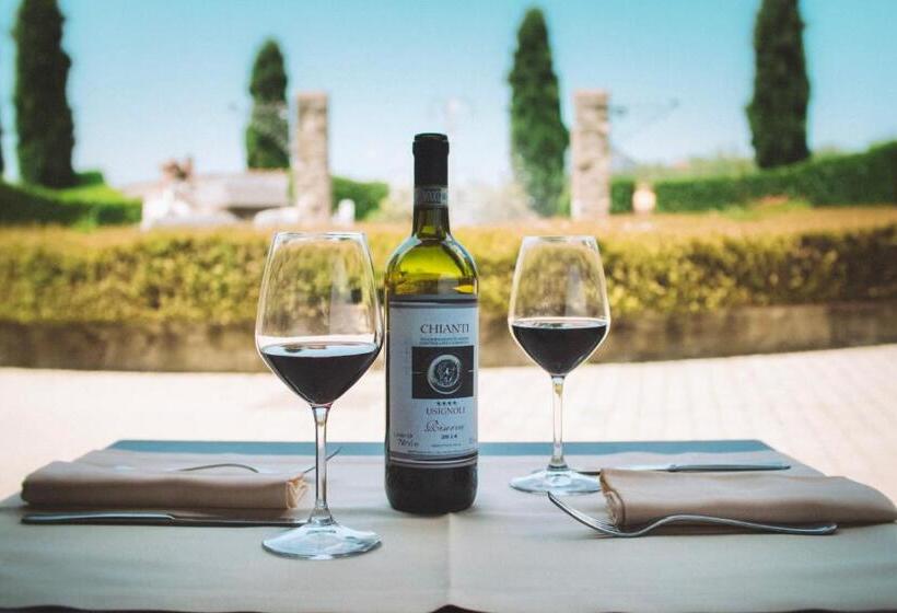 اتاق استاندارد با تراس, Isa Hotel With Swimming Pool Immersed In Tuscan Nature In San Donato Fronzano, Rooms With Air Condit