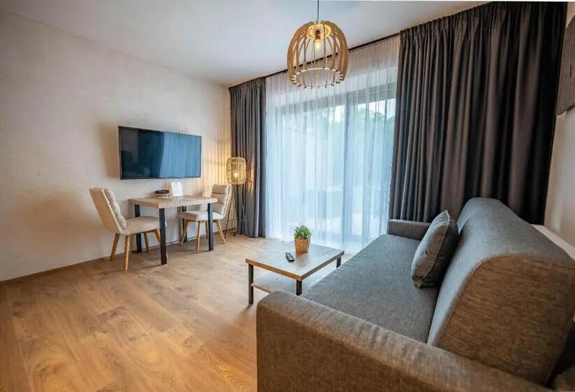 テラス付き１ベッドルームアパートメント, Residence Klažary U žumberka   Terasové Apartmány