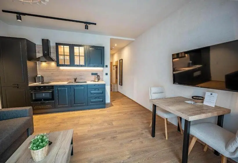 テラス付き１ベッドルームアパートメント, Residence Klažary U žumberka   Terasové Apartmány