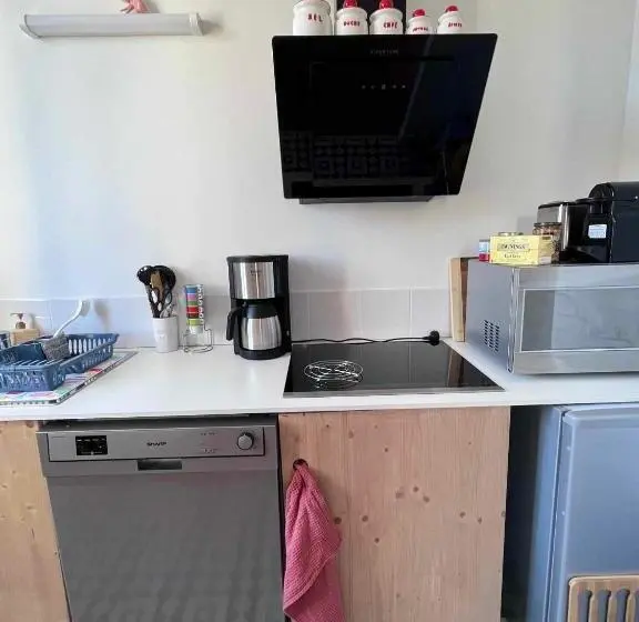 1ベッドルームアパートメント, Les Logis Du Port Port Canal Montauban