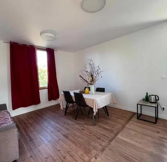 1ベッドルームアパートメント, Les Logis Du Port Port Canal Montauban