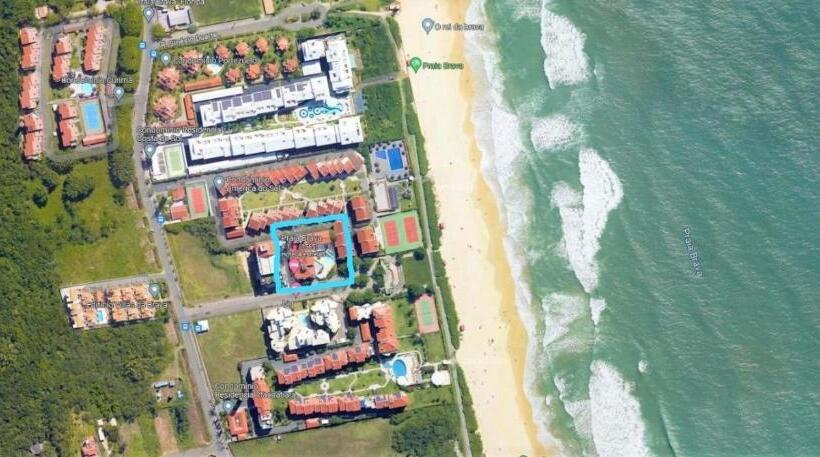 带1个卧室的公寓, Pé Na Areia Em Floripa