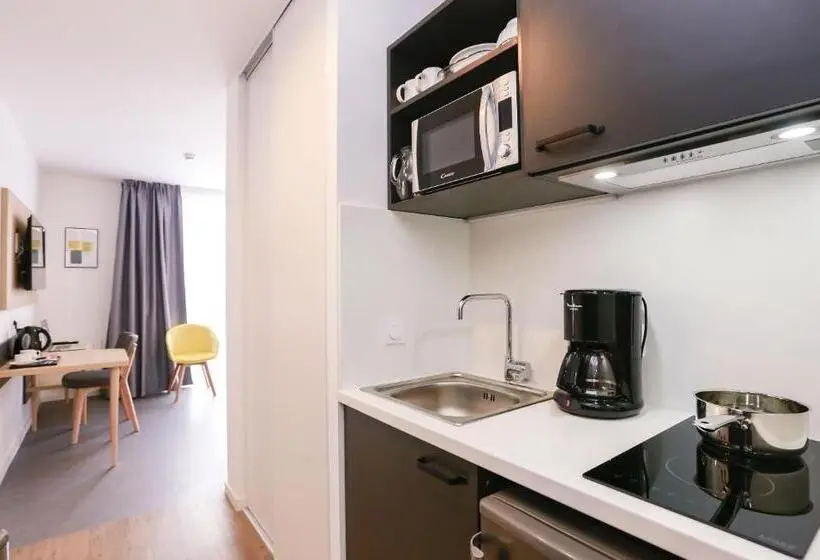 １ベッドルームアパートメント, Odalys City Nîmes Arènes