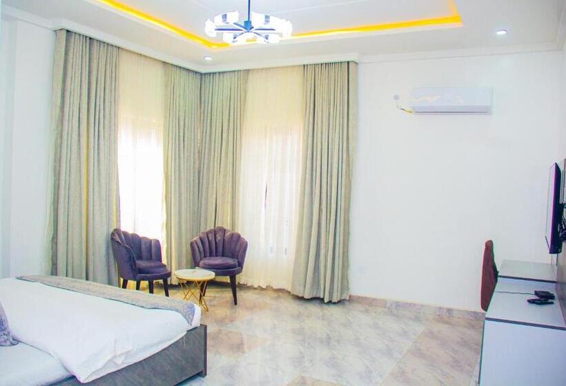 اتاق سوپریور با تخت بزرگ, 4 Bedroom Villa Marina Duplex Guzape