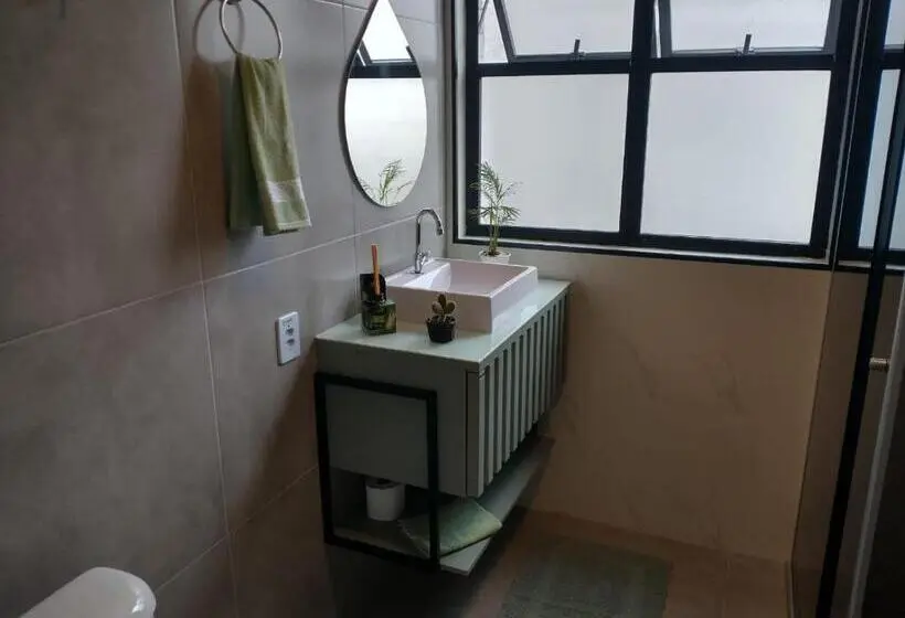 １ベッドルームアパートメント, Flat São Vicente 5 Minutos Da Praia