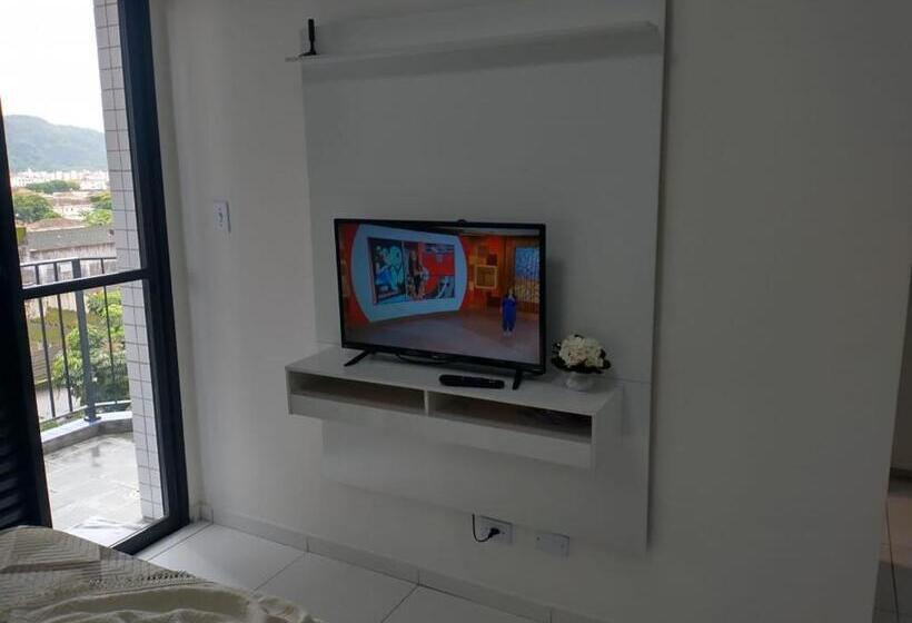 Апартаменты 1 Спальня, Flat São Vicente 5 Minutos Da Praia