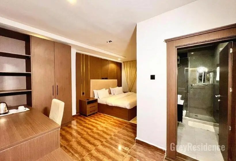 اتاق لوکس با تخت بزرگ, Grey Residence