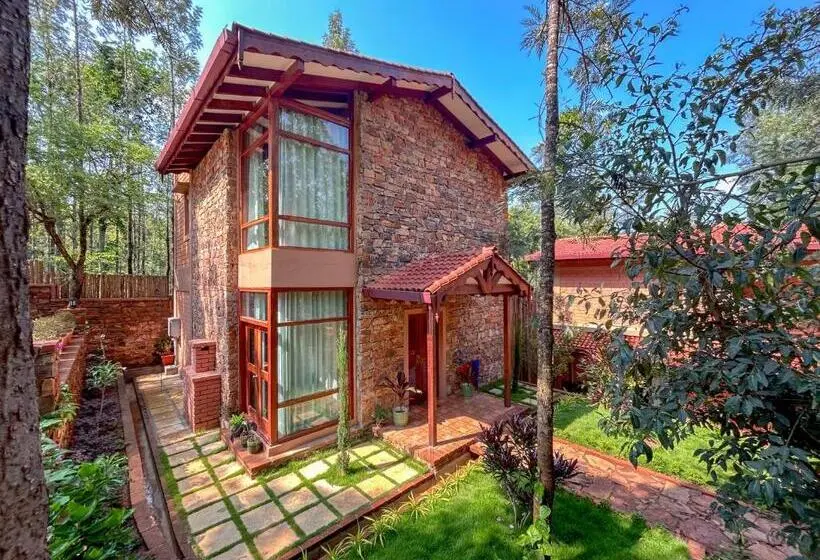 Huvila, 1 makuuhuone ja uima-allas, Sereno Barn Eco Stay Chikmagalur