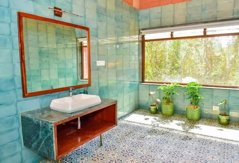 Huvila, 1 makuuhuone ja uima-allas, Sereno Barn Eco Stay Chikmagalur
