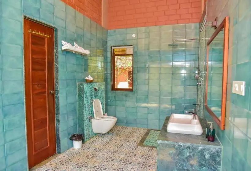 Huvila, 1 makuuhuone ja uima-allas, Sereno Barn Eco Stay Chikmagalur