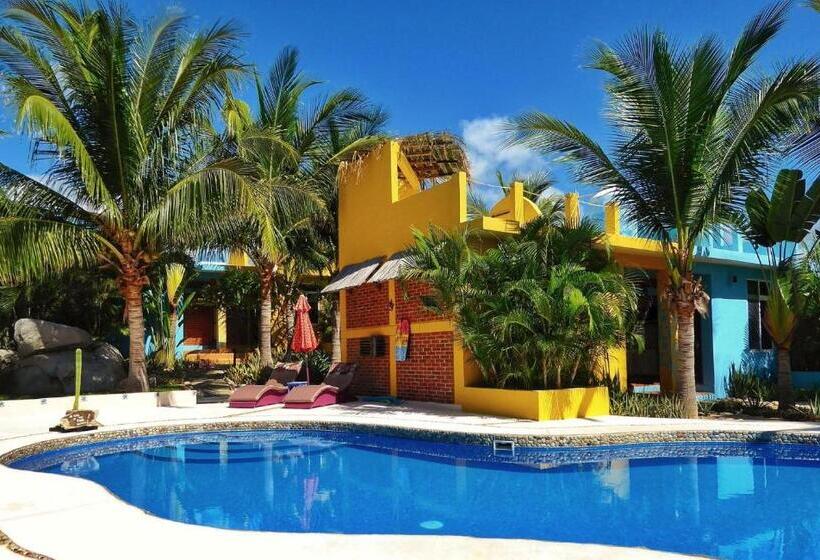 庭の見える１ベッドルームアパートメント, Ocean Oasis Hotel   Adult Only, Four Casitas Boutique Resort