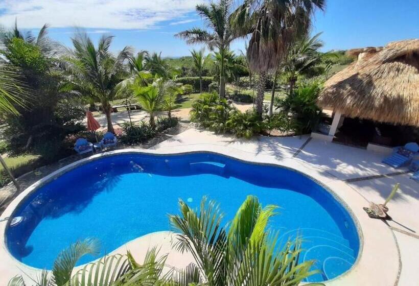 庭の見える１ベッドルームアパートメント, Ocean Oasis Hotel   Adult Only, Four Casitas Boutique Resort