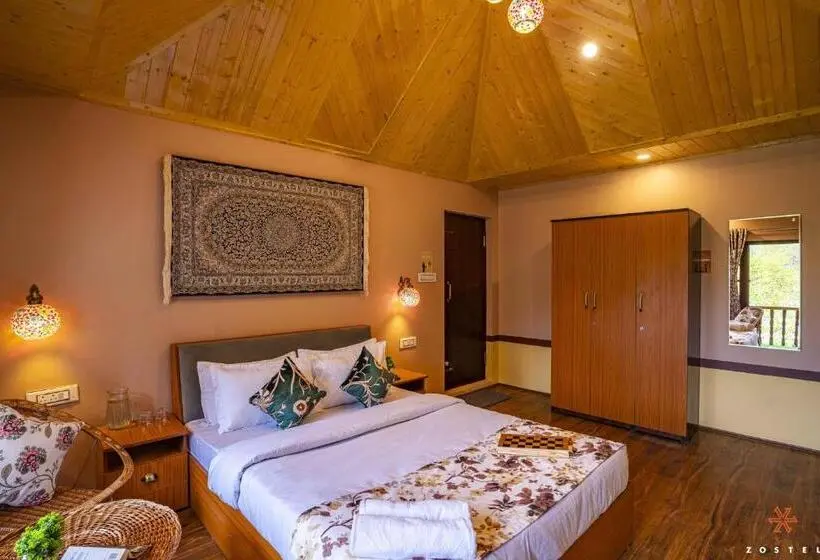 Habitació Estàndard amb Balconada, Zostel Pahalgam