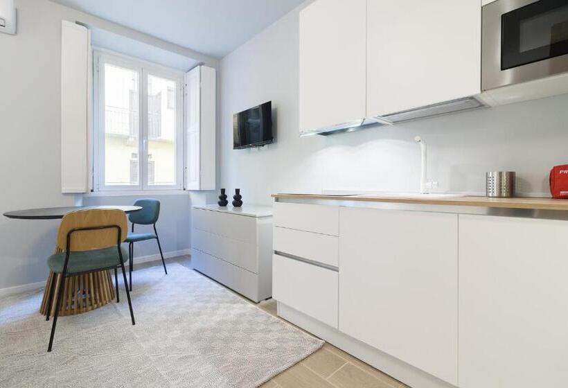 带1个卧室的高级公寓, House Of Design Casati