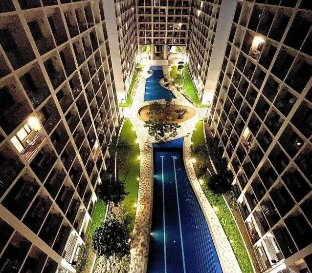 1 Sovrums Lägenhet med Balkong, Shore Residence D15 Shortwalk Mall Of Asia Near Airport