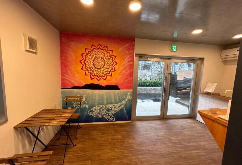 침실 1개 바다 전망 아파트, 湘南 鹄沼海岸边整套公寓独立卫生间及厨房 海景房近江之岛水族馆