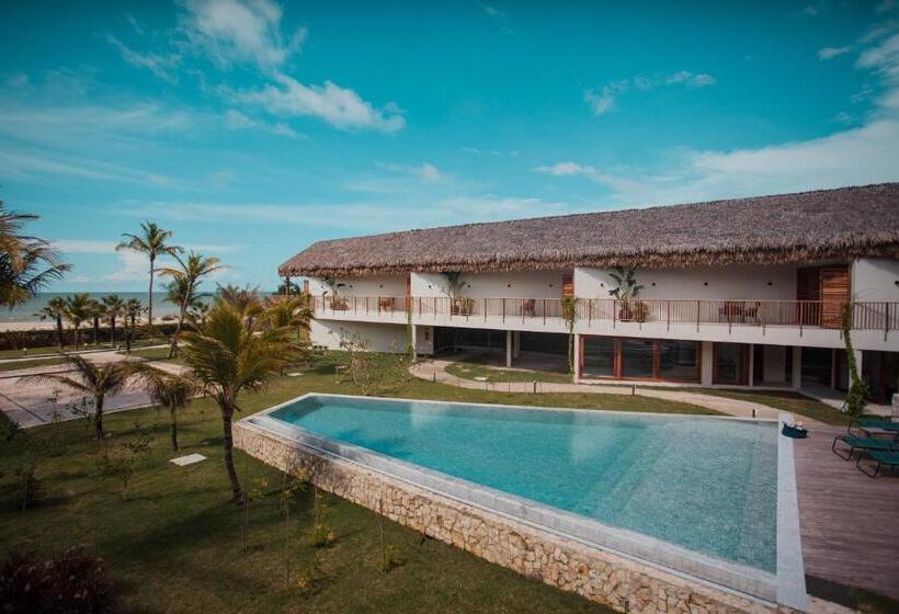 חדר סטנדרט נוף לים עם מרפסת, Casa Siará Preá