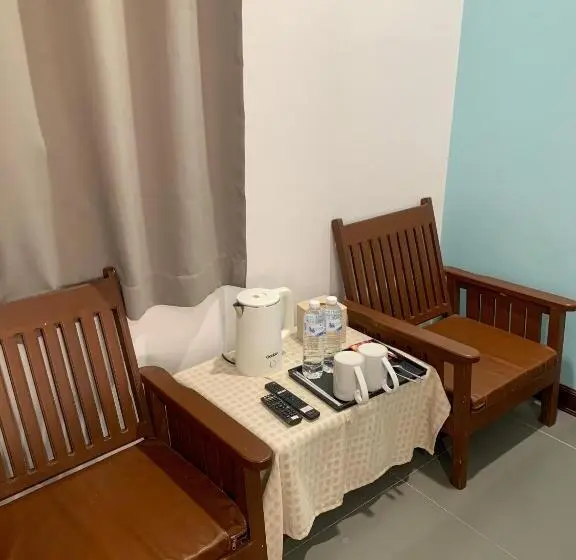 キングサイズベッドのスタンダードルーム, บ้านชมฟ้า   Bann Chomfah Resort & Cafe