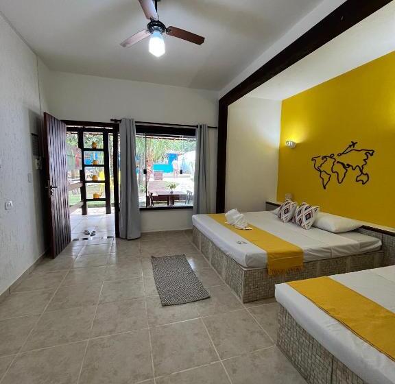 스탠다드 트리플 발코니 룸, Pousada Fora Da Rotina