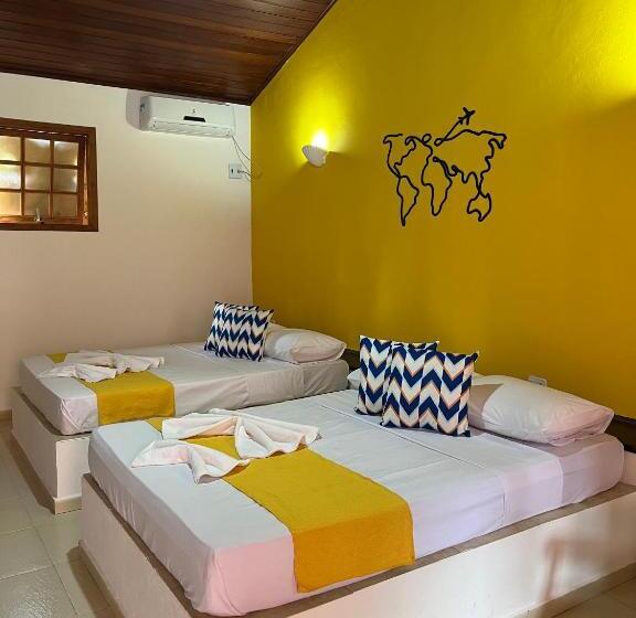 4인용 스탠다드 룸, Pousada Fora Da Rotina