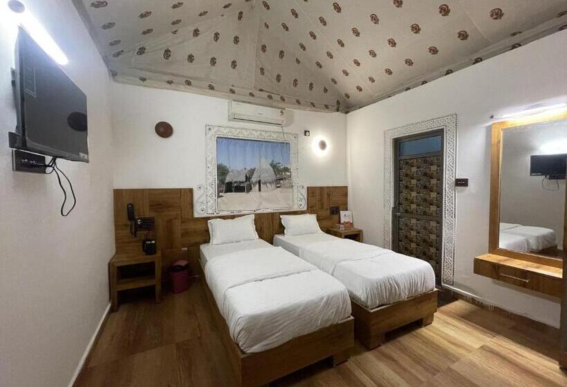 豪华房间, Santkrupa Villa Resort