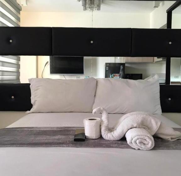 آپارتمان 1 خوابه, Mabolo Garden Flat A9 Rooftop Pool Shortwalk To Ayala Mall