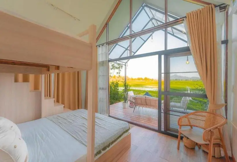 اتاق استاندارد با تخت بزرگ, Nana Field Cabin 3