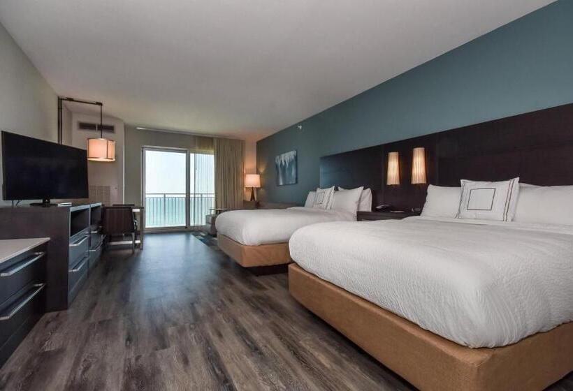 海景标准带阳台一室公寓, Residence Inn By Marriott Myrtle Beach Oceanfront