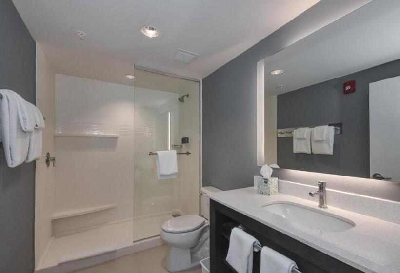 侧面带海景的标准工作室, Residence Inn By Marriott Myrtle Beach Oceanfront
