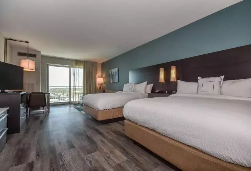 Standard-studio Sivuttainen Merinäkymä, Residence Inn By Marriott Myrtle Beach Oceanfront