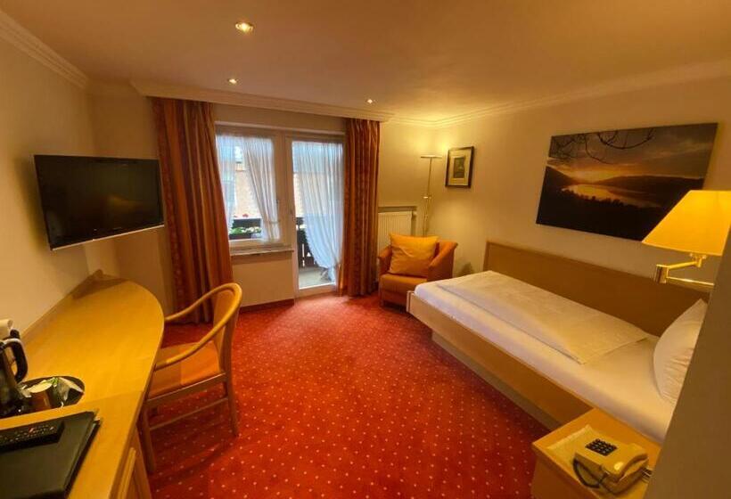 חדר סטנדרט יחיד עם מרפסת, Kur  Und Ferienhotel Haser