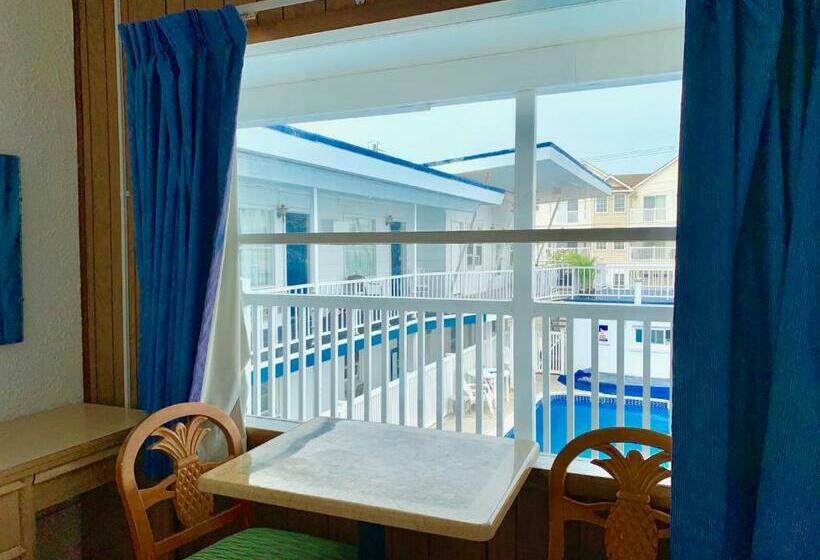 Номер Стандарт 2 Двуспальные Кровати, White Caps Motel
