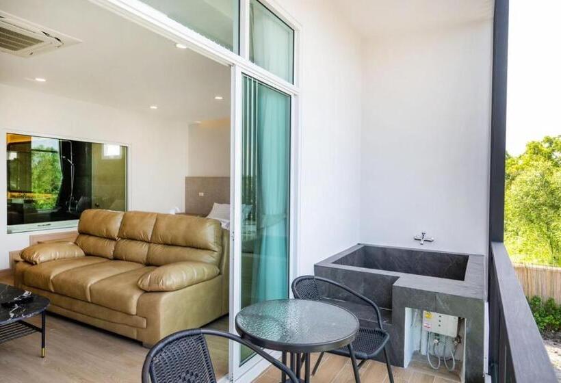 חדר פנטהאוז, Yunoya Riverside Villa