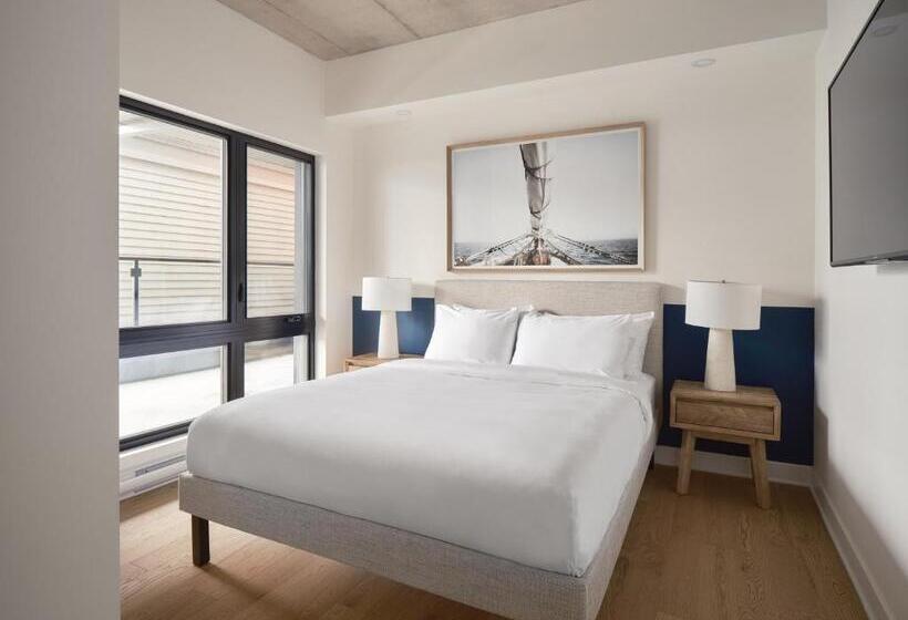 クイーンサイズベッドのスイートルーム, Hôtel   Expérience   Quartier Des Marinas