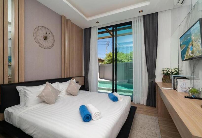 فيلا ديلوكس غرفة نوم, Rawayana Central Park Villas