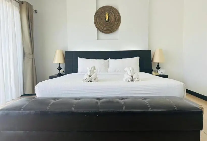 キングサイズベッドのスーペリアルーム, โรงแรม ดิ โอวาเล่ย์ [the O Valley Boutique Hotel]