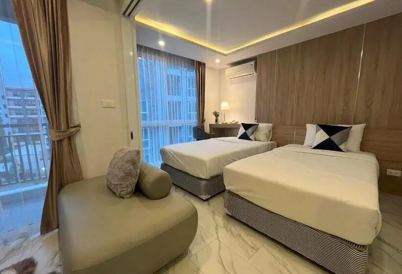 Standard-huone, Deco Pattaya Hotel North Pattaya
