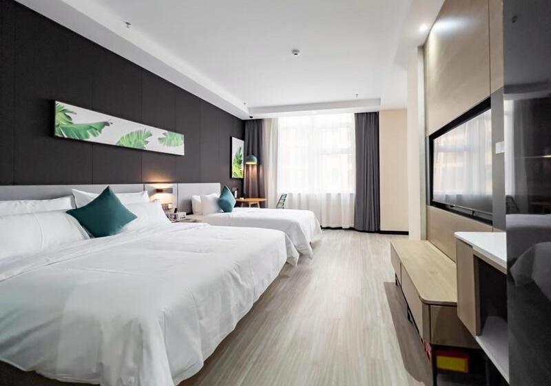 Семейный Номер Superior, Thank Inn Plus Handan She County Longnan Road