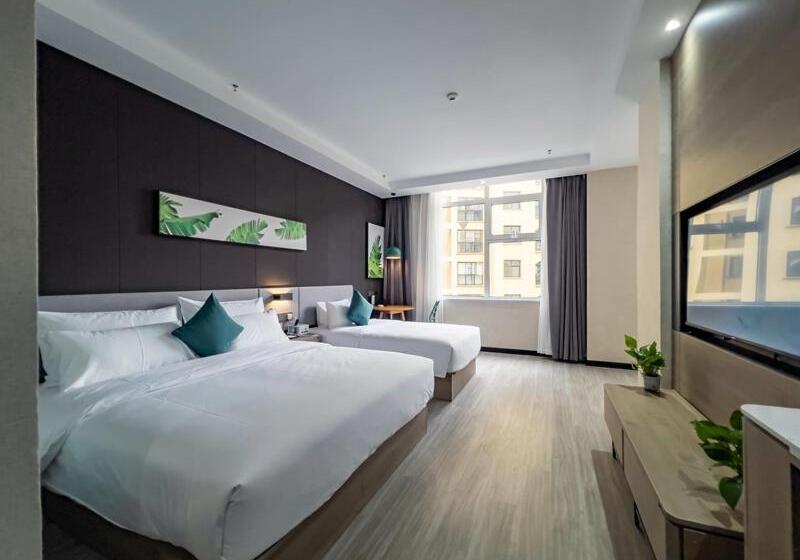 Семейный Номер Superior, Thank Inn Plus Handan She County Longnan Road