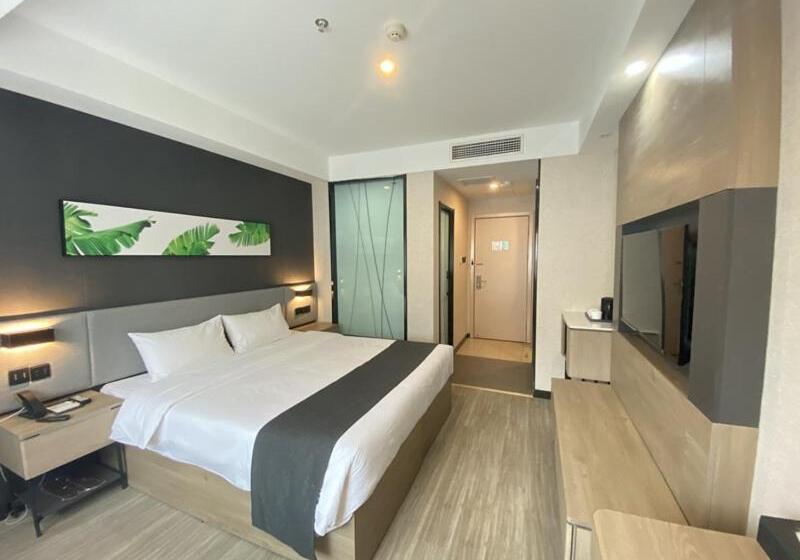 Номер Superior, Thank Inn Plus Taian Dongping Xishan Road