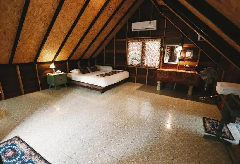 Deluxe-huone King-vuode, Coco Camping Koh Kood