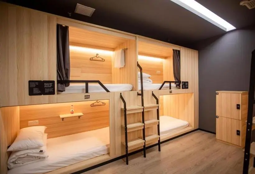 ルームシェアのワンベッド, Xi An Desti Youth Park Hostel Bell & Drum Tower