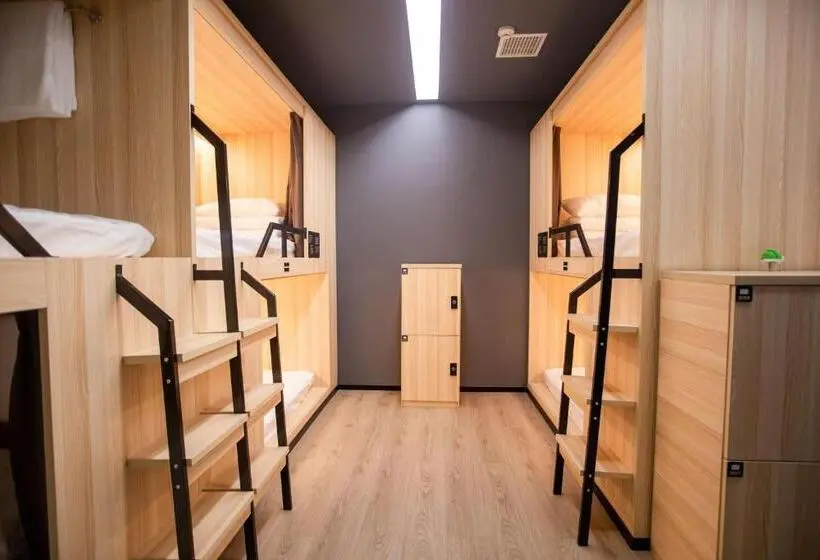 ルームシェアのワンベッド, Xi An Desti Youth Park Hostel Bell & Drum Tower
