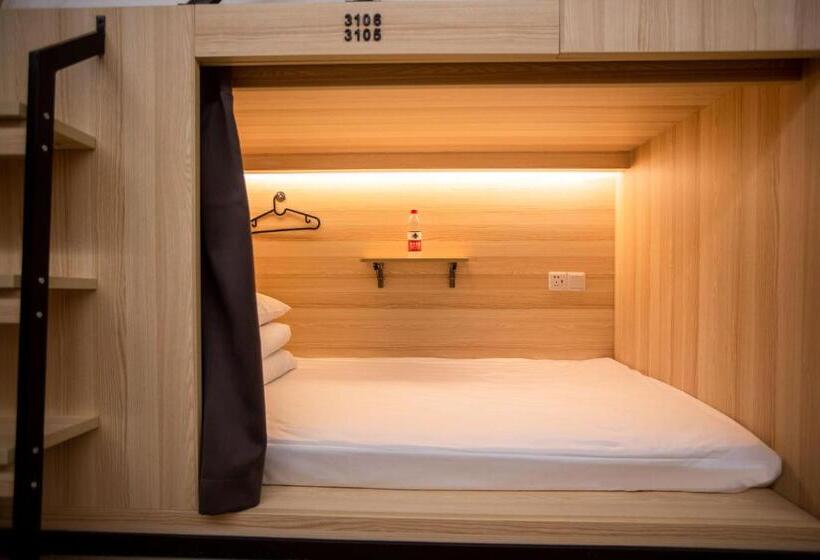 共用房间的床, Xi An Desti Youth Park Hostel Bell & Drum Tower