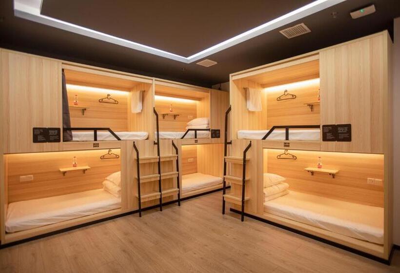 共用房间的床, Xi An Desti Youth Park Hostel Bell & Drum Tower