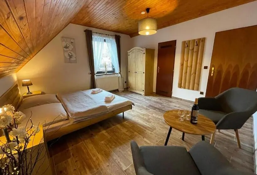 Deluxe-huone King-vuode, Pension Polonia