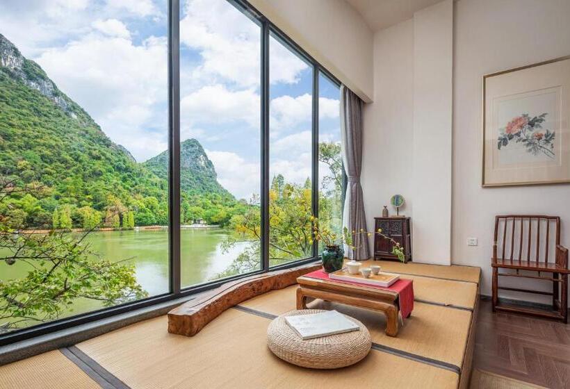 غرفة ديلوكس مطلة على البحيرة, Guilin Heshe Lakeside Resort