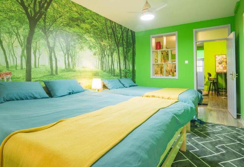 Apartament 1 Sypialnia, Jinan Lixia·quancheng Square·